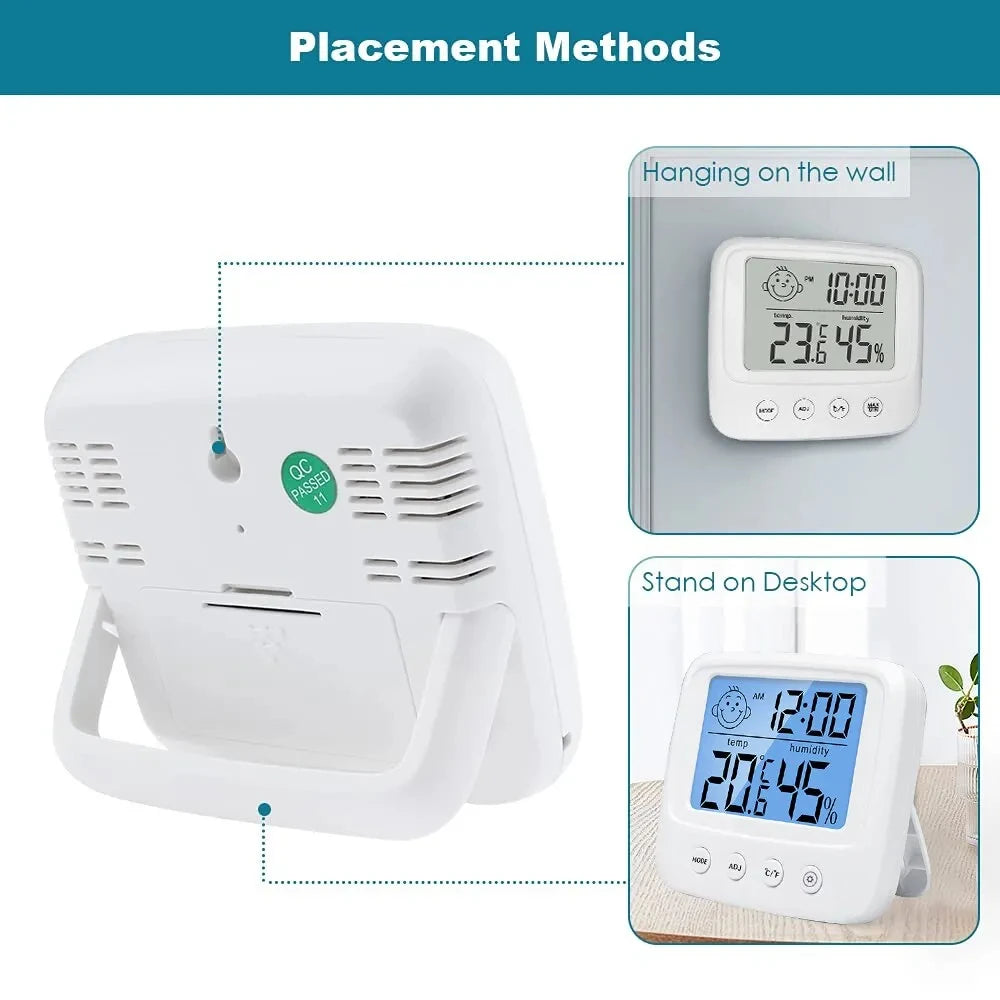 LCD Digital Temperature & Humidity Meter Backlight