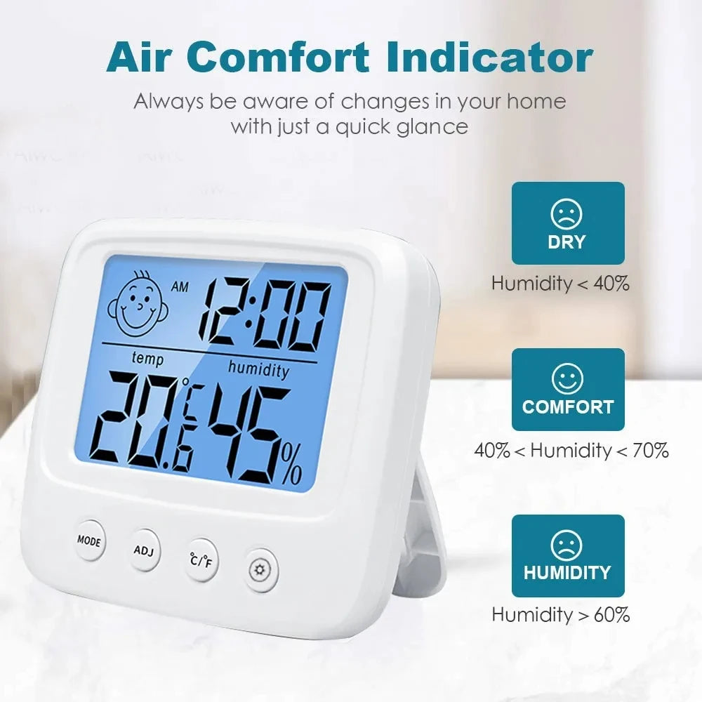 LCD Digital Temperature & Humidity Meter Backlight