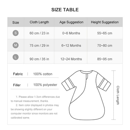 Winter Baby Sleeping Bag – 2.5 TOG & 3.5 TOG